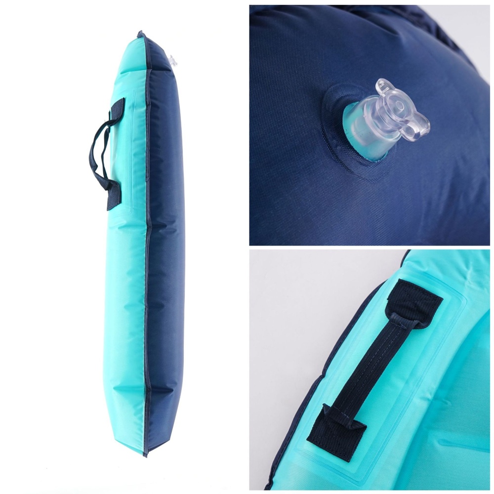 Outdoor Inflate Surfboard Portable Board Adult Children Swimming Leaning Sea Surfing Lake Blue - Image 2