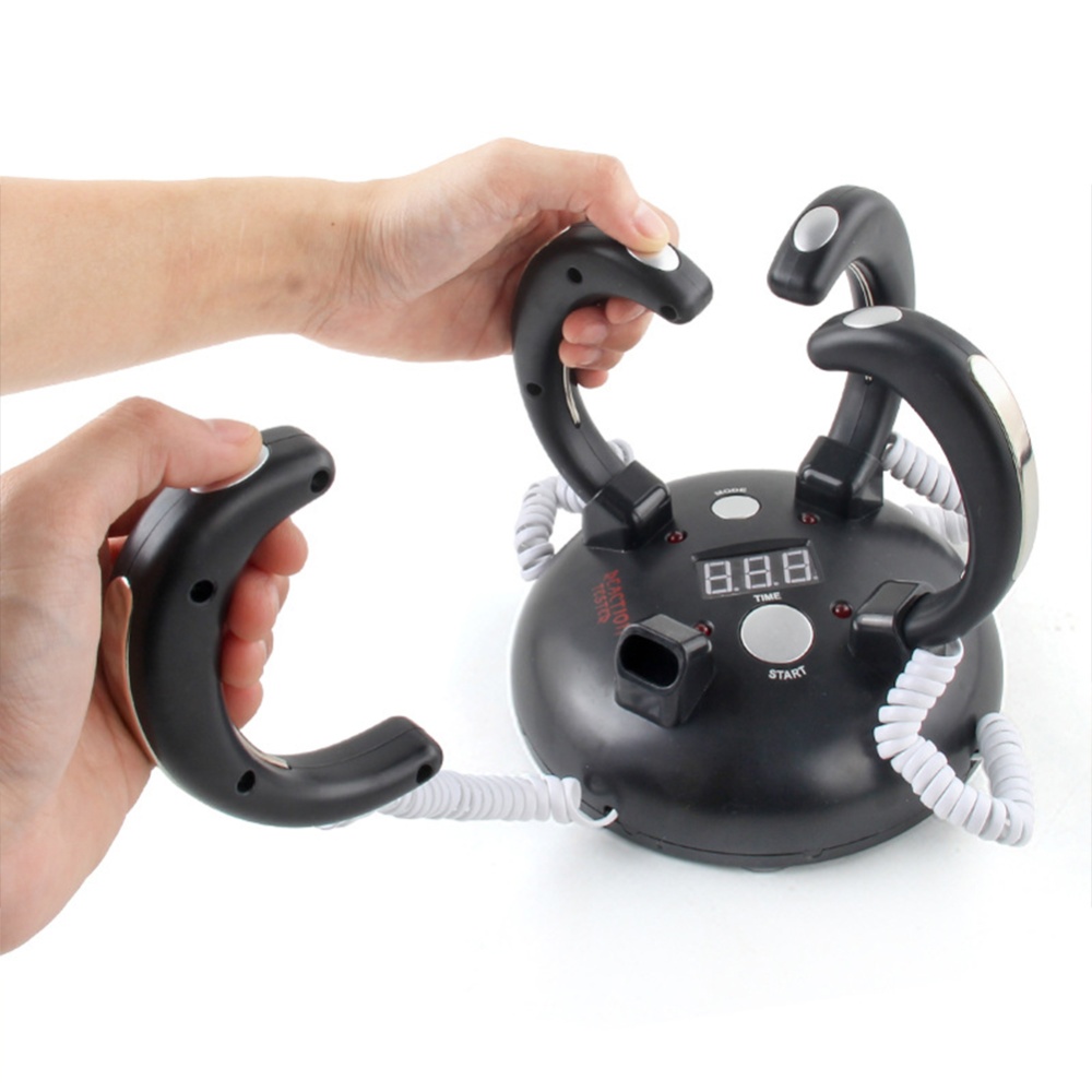 Funny Tricky Party Toys Finger Electric Shock Polygraph Game Toy As shown - Image 3