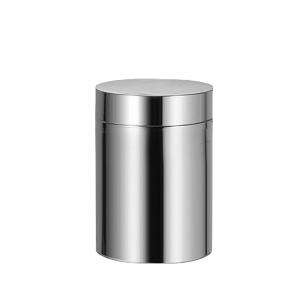 Thickened Tea Canister Stainless Steel Airtight Coffee Bean Container For Cocoa Pasta 6 x 10 cm - Image 3