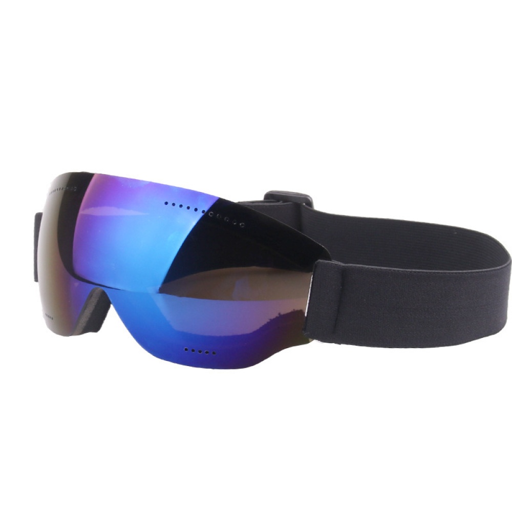 Single Layer Ski Goggles Short-sighted Snow Adult Windproof Imitation gold - Image 3