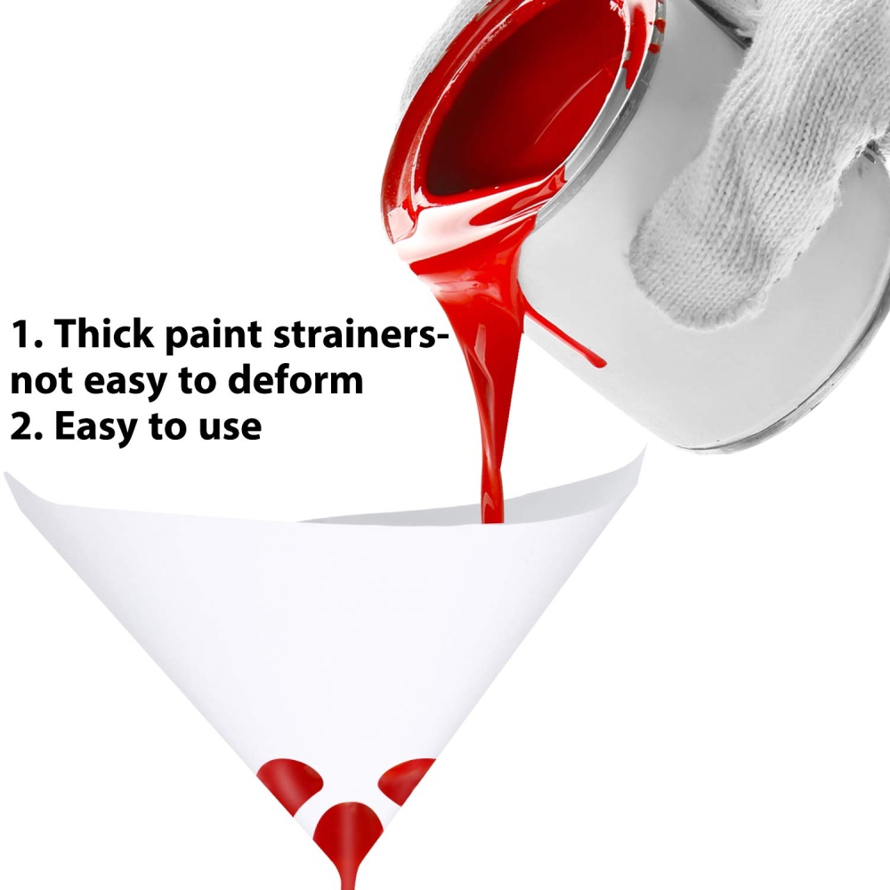 Silicone Funnel Paint Filter with Nylon Element - Image 2