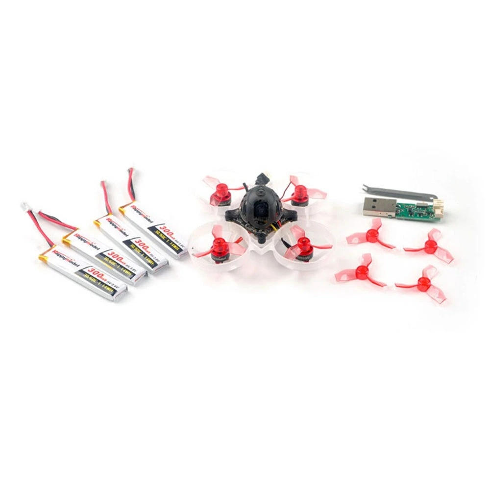 Happymodel Mobula6 65mm Crazybee F4 Lite 1S Whoop FPV Racing Drone BNF w/ Runcam Nano 3 Camera- 19000KV FrSky Receiver Flysky - Image 3