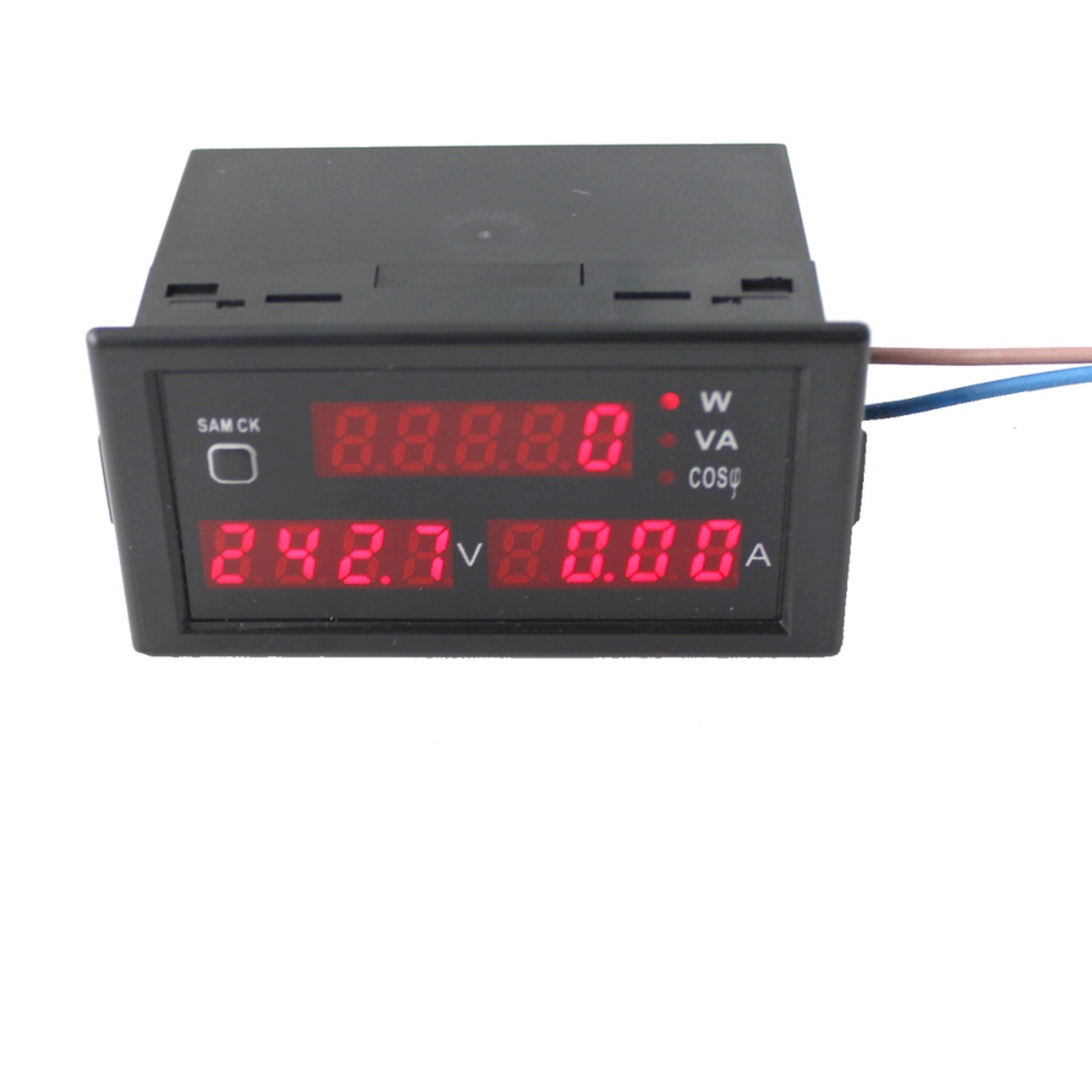 Multifunction Digital AC Voltmeter AC80-300V Red light DL69-2048 - Image 3