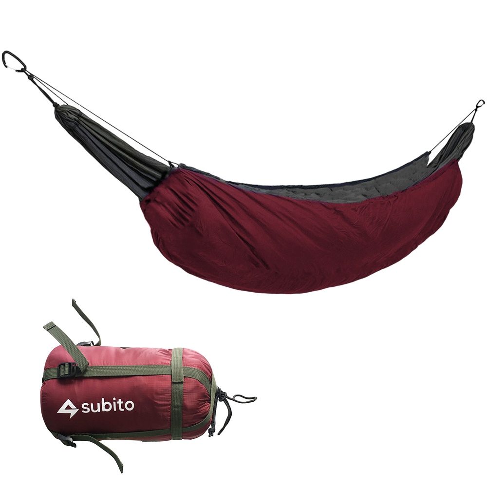 Portable Hammock Sleeping Bag Outdoor Casual Thermal Accessory for Camping 230*110 (dark blue) - Image 2