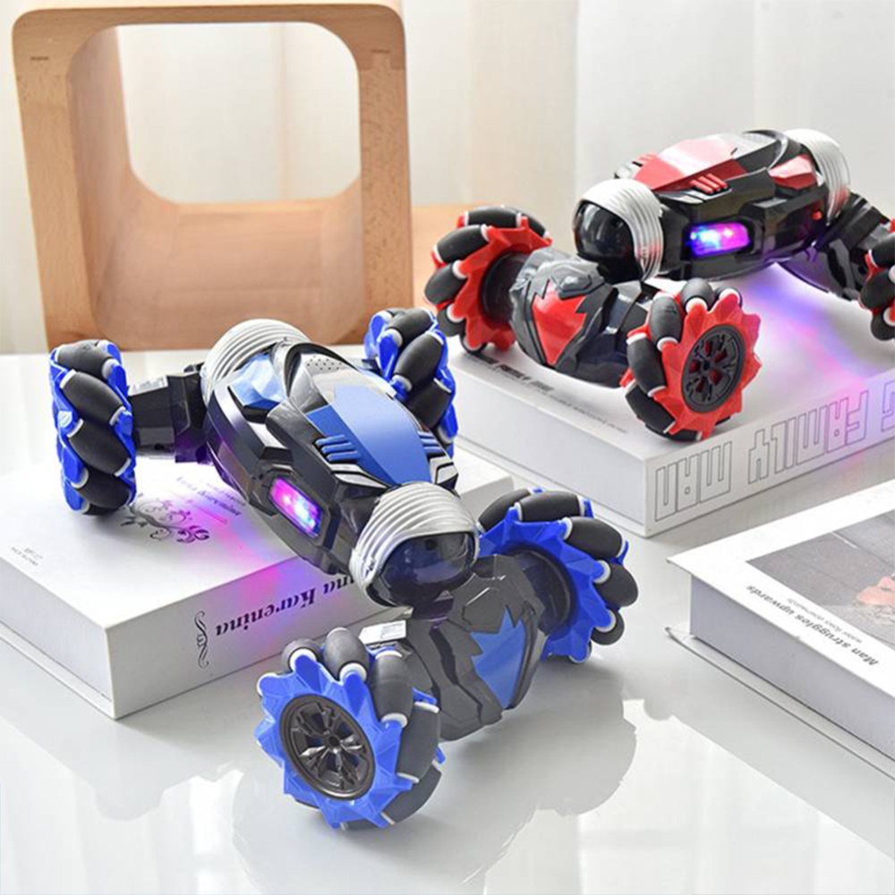 Plastic Gesture Induction Four-wheel Remote Control Car Twisting Off-road Vehicle Children Drift Rc Toys With Light Music - Image 3