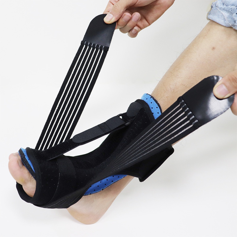 Night Splint Foot Orthosis Stabilizer Plantar Fasciitis For Dorsal Ankle Drop Supports black_One size - Image 3