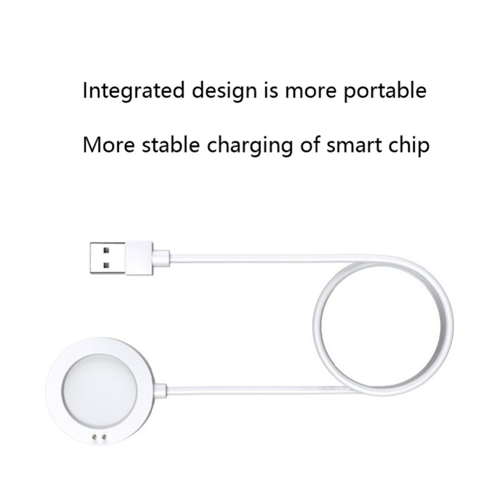 Smart Watch Charger Charging Cable Dock Adapter Cord Compatible For Xiaomi S2 42mm/46mm White - Image 2