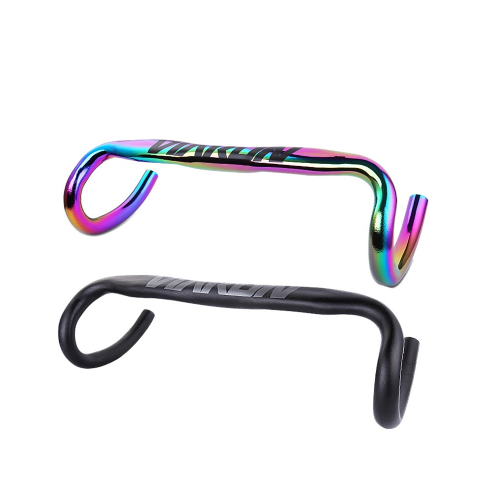 Bicycle Internal Cable Routing Bend Handlebar Aluminum Replacement Colorful_31.8 * 420mm - Image 3