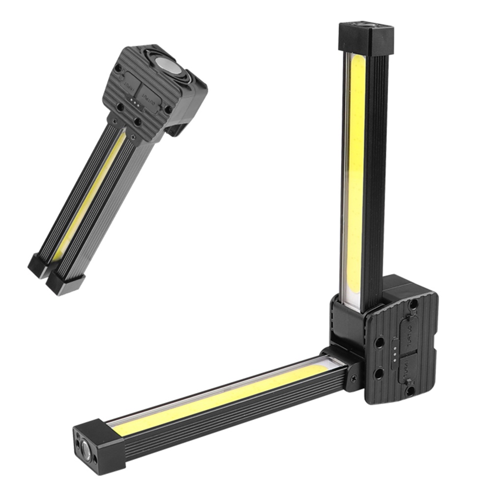 Folding Cob Led Work Light 90 Degrees 5 Levels Strong Magnet Inspection Outdoor Tent - Image 3