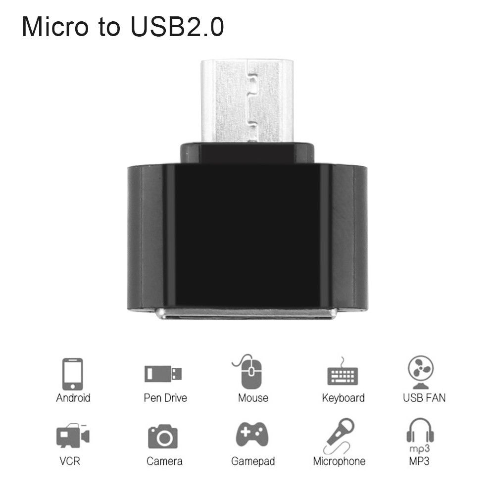 OTG Adapter USB Converter Head SD Card Reader Connection Kit - Image 3