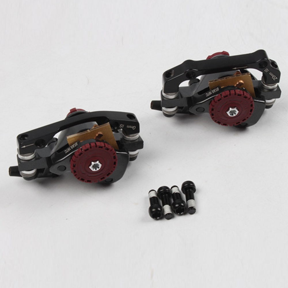 Bicycle Line Pulling Brakes Mechanical Disc Parts A pair of front and rear 160mm clamps - Image 3