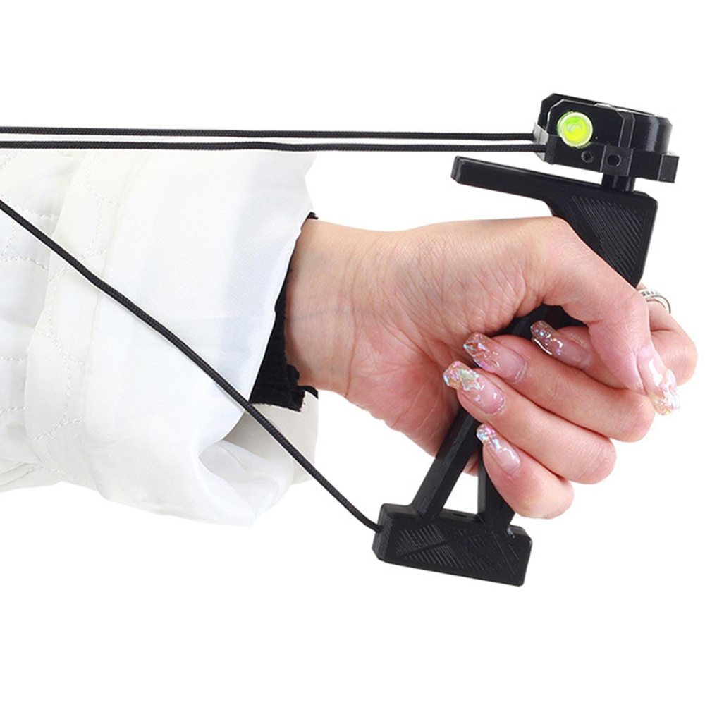 Bow Release Trainer Composite Pulley Archery Posture Correction Equipment with Horizontal Bubble Black - Image 3