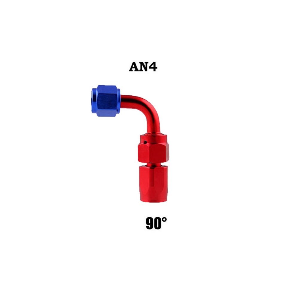 AN4 Swivel Hose End Fitting Adapter for Oil/Fuel/Gas Line 0 degree - Image 3