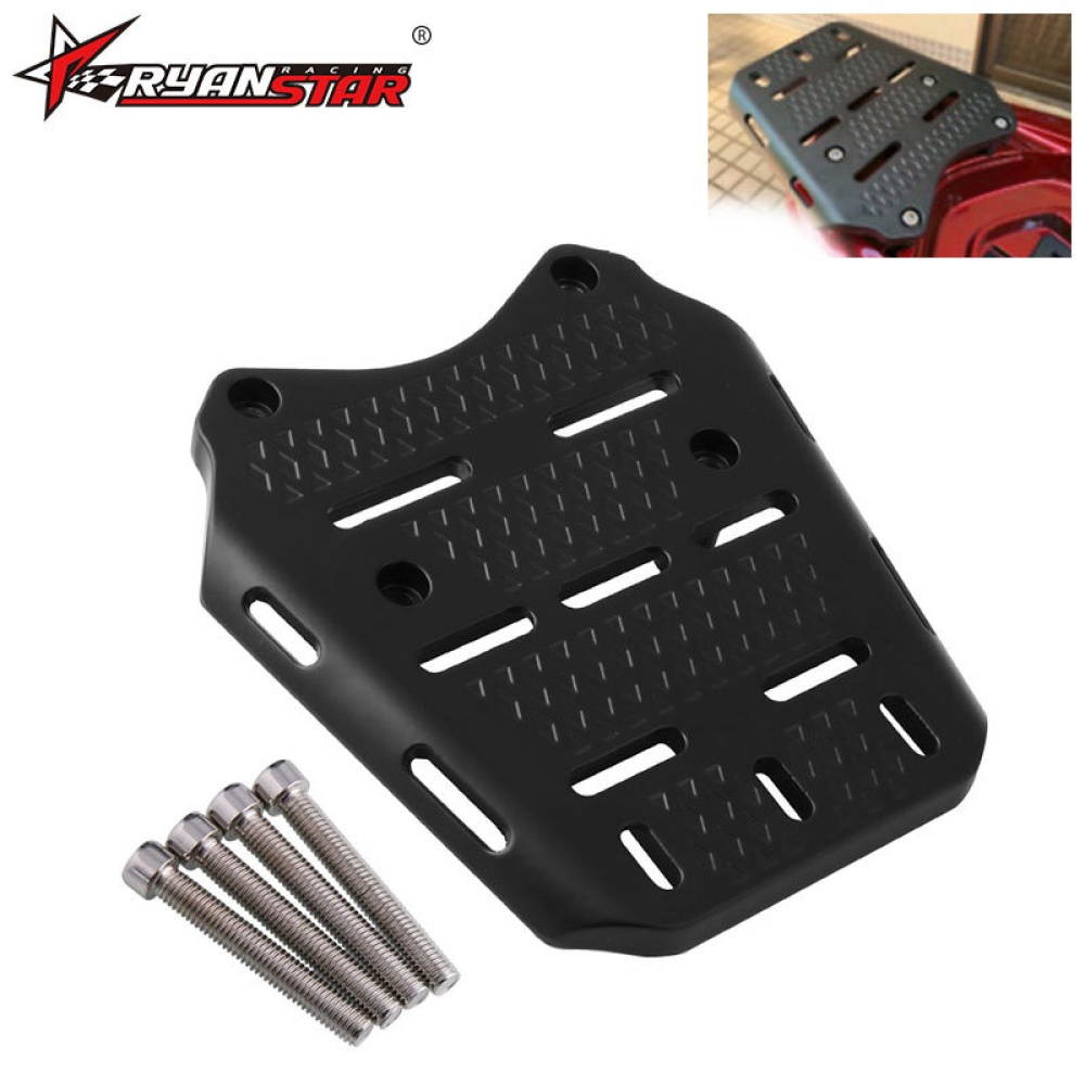 Rear Rack of Motorcycle 4 Screws for HONDA PCX150 Shelf Thickened Tailstock black - Image 2