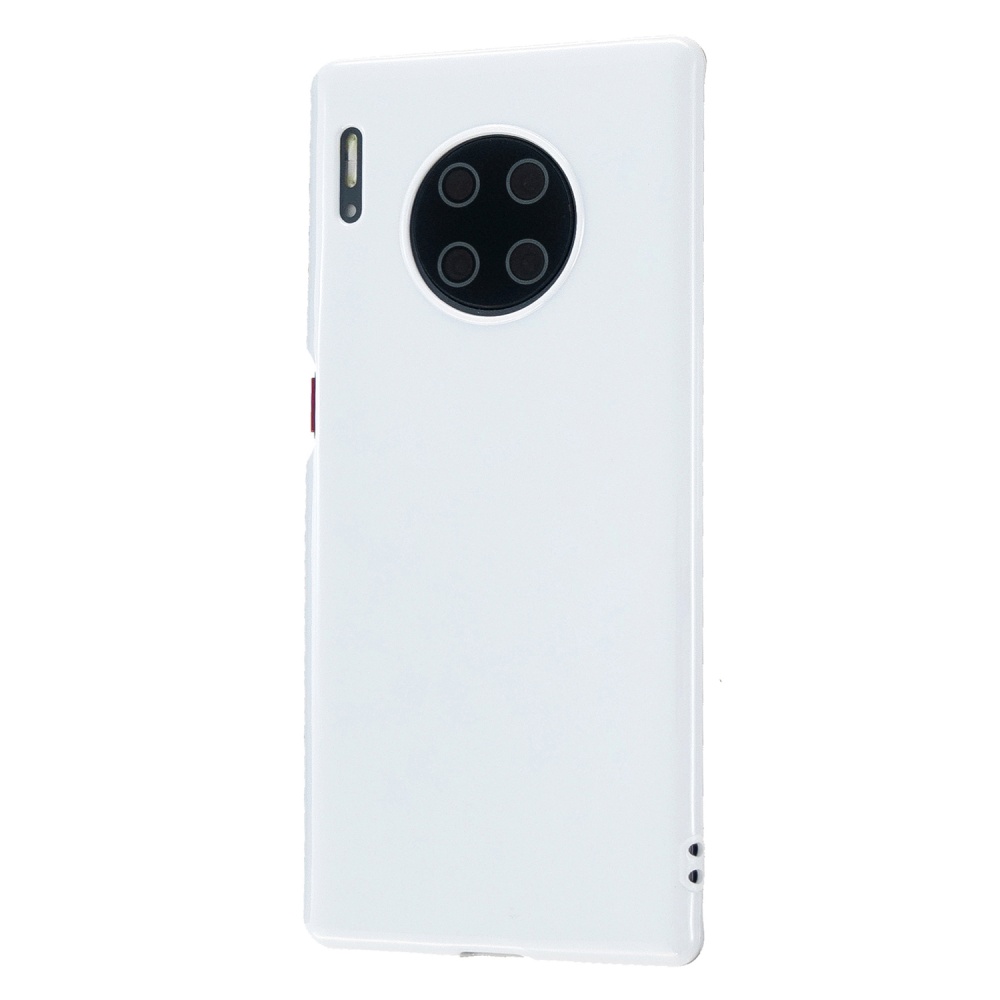 For HUAWEI Mate 30/30 Lite/30 Pro Cellphone Case Simple Profile Soft TPU Shock-Absorption Phone Cover Milk white - Image 3