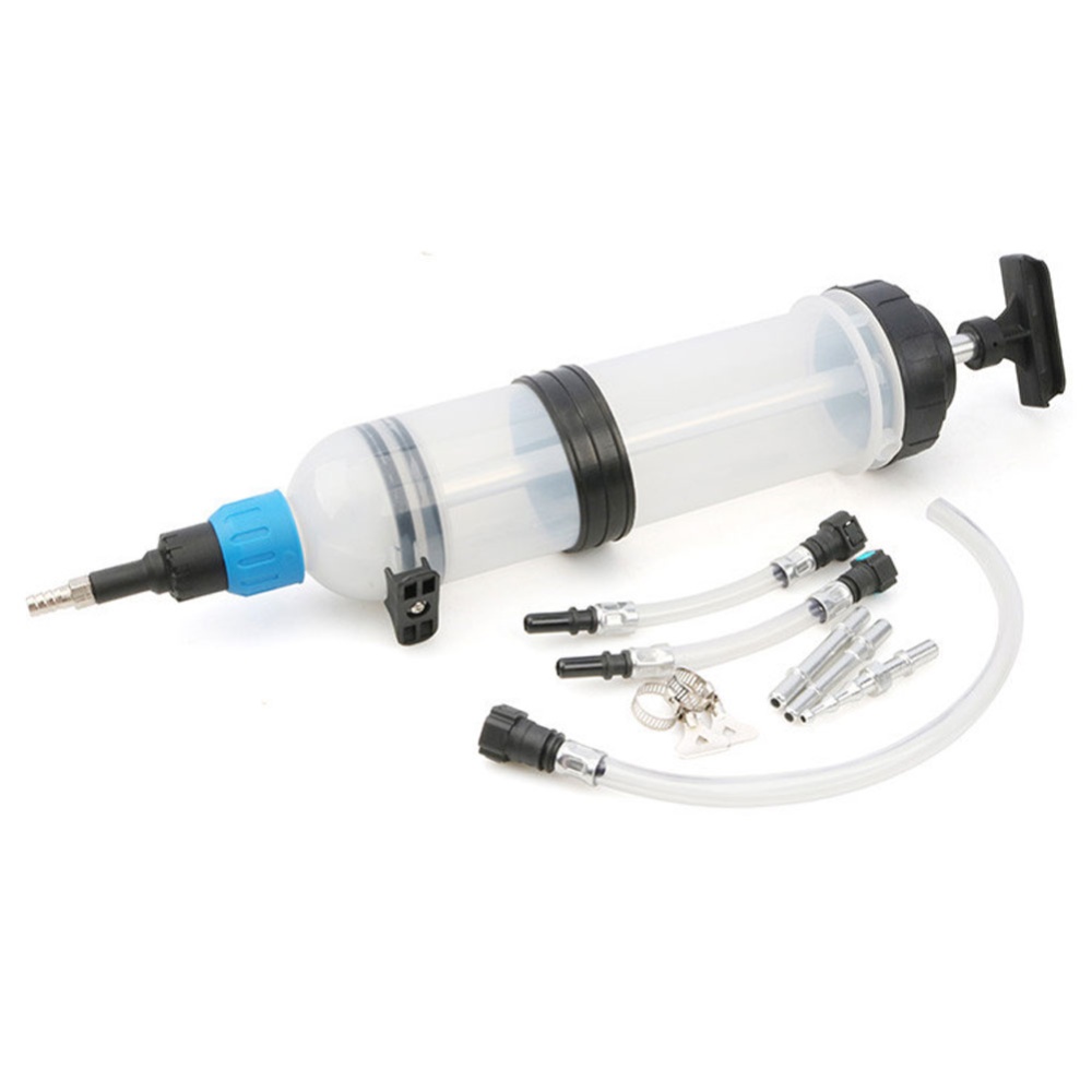 Car Oil Suction Pump Hand Push Type Water Dual Purpose Manual Tube Large Syringe Transparent - Image 3