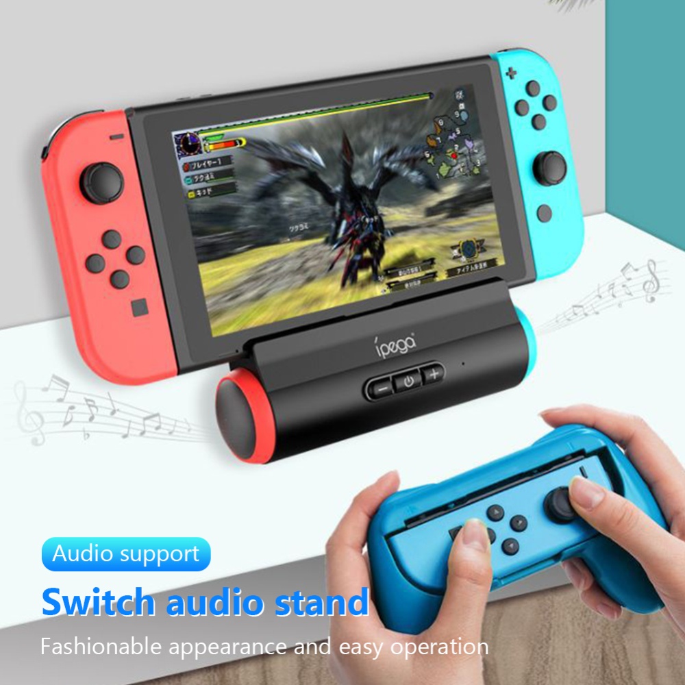 Game Charger Stand Charging Dock with Audio Cablefor Nintend Switch Swith Lite As shown - Image 3