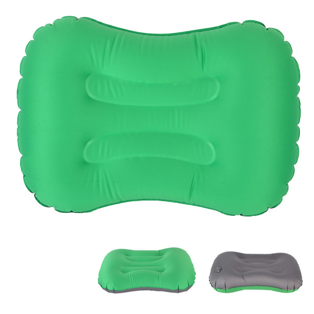 Air Pillow Outdoor Camping Indoor Inflatable Waist Emerald - Image 2