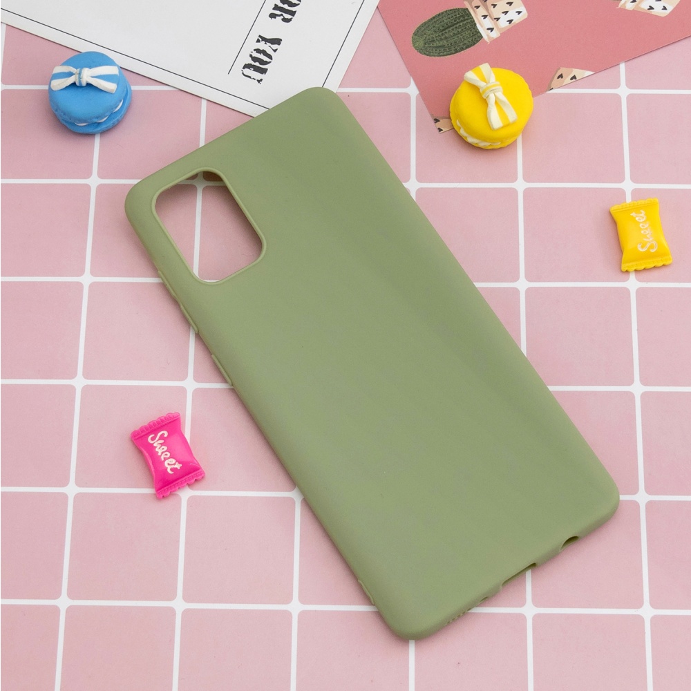 For Samsung A01/ A11/A21/A41/A51/A71/A81/A91 Mobile Phone Case Lovely Candy Color Matte TPU Anti-scratch Non-slip Protective Cover Back 10 b - Image 3