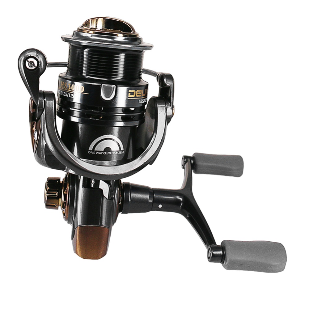 DEUKIO 5+1 Bearings 7.1:1 High Speed Ratio Spinning Squid Fishing Reel Metal Spool Left Right Hand Exchangeable HS3000 - Image 2