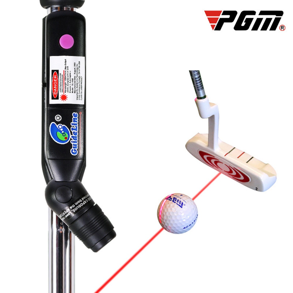 Golf Putter Sighting Device Indoor Teaching Aiming Putt Practice Aid black - Image 2