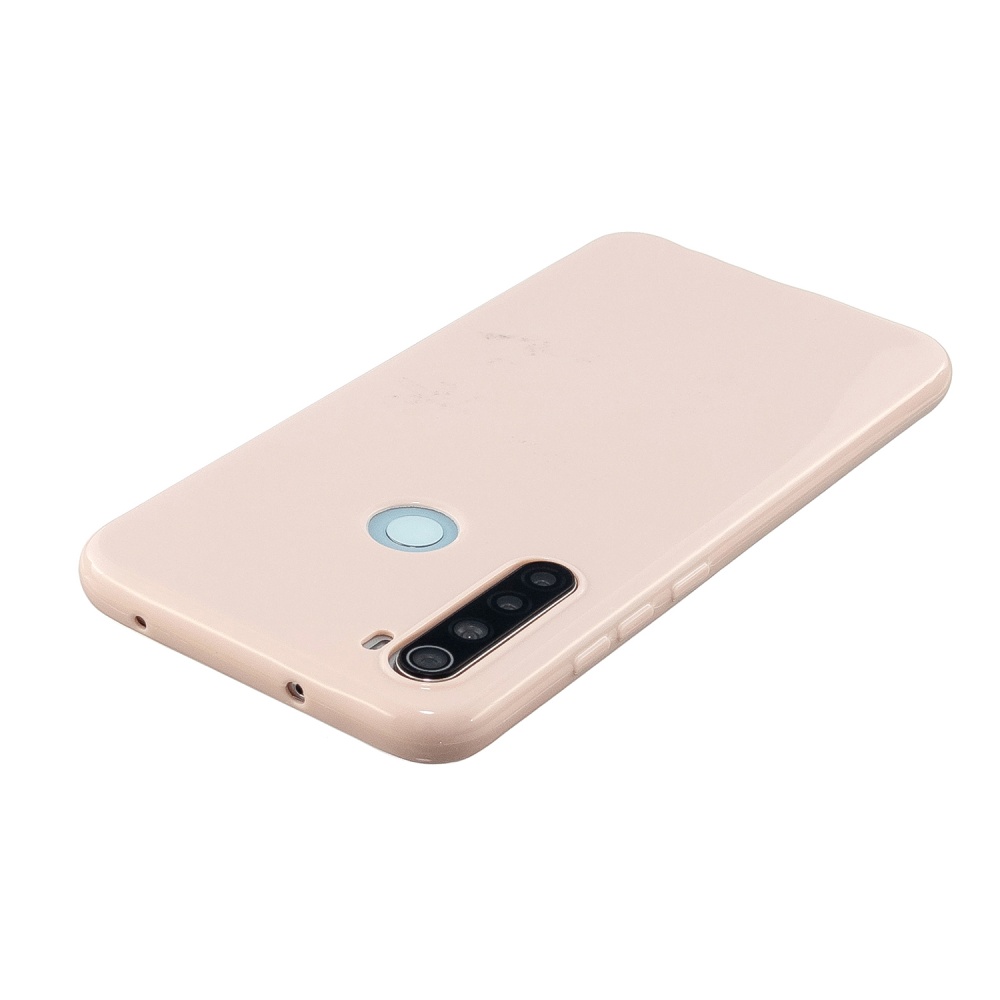 For Redmi Note 8/8 Pro Cellphone Cover Reinforced Soft TPU Phone Case Anti-scratch Full Body Protection Sakura pink - Image 3