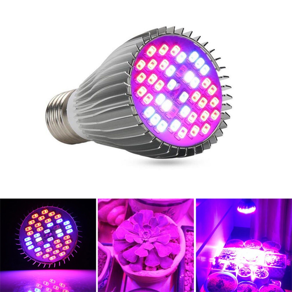 30W/50W/80W Full Spectrum E27 LED Flower Plant Grow Light Growing Lamp Bulb