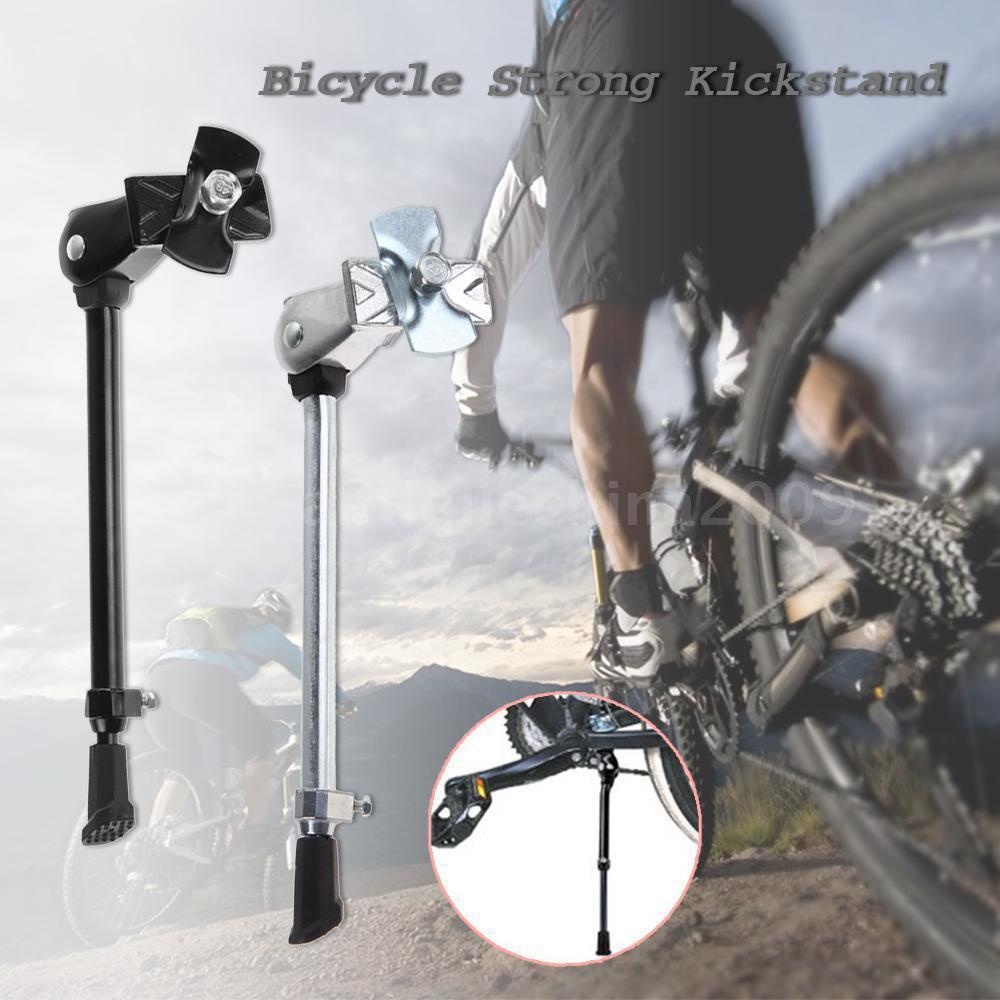 Bicycle Kickstand Parking Racks Bike Support Side Stand Foot Brace black - Image 2