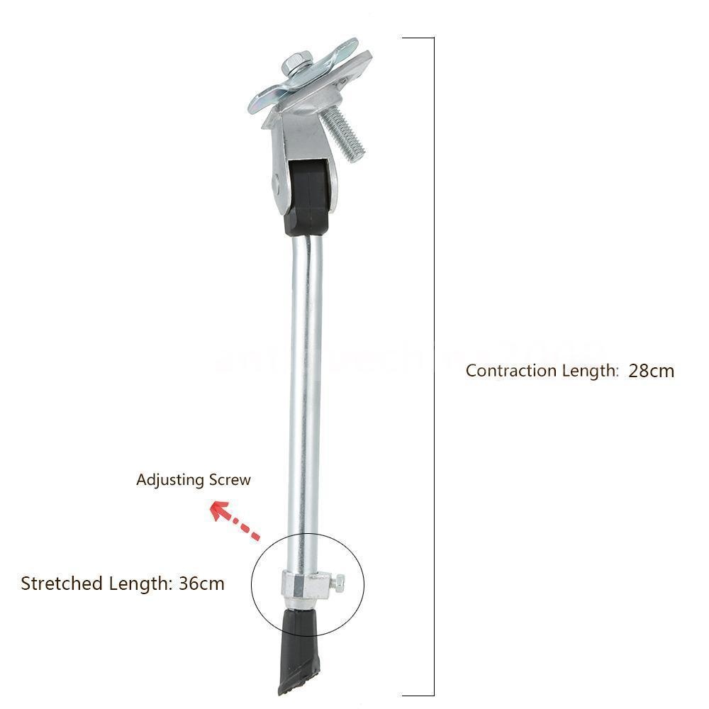 Bicycle Kickstand Parking Racks Bike Support Side Stand Foot Brace white - Image 3