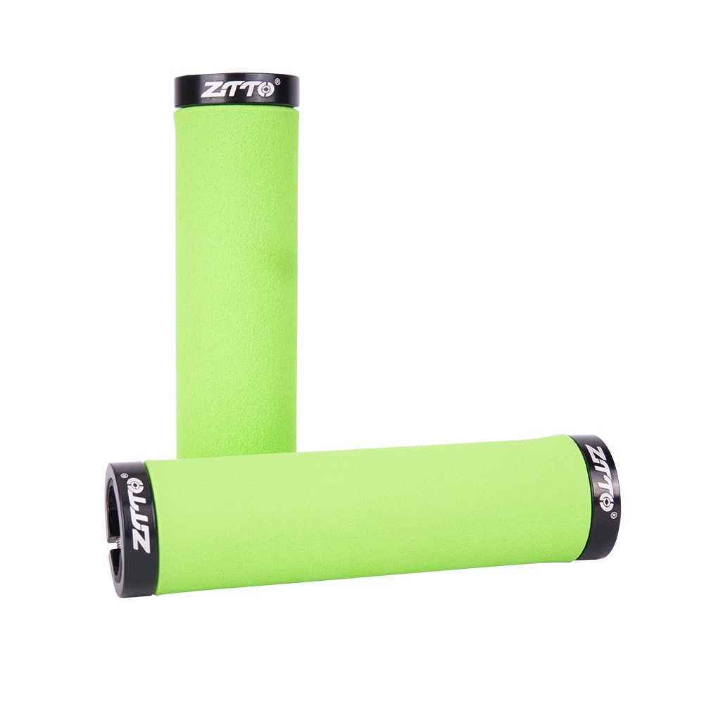 ZTTO Bicycle Handle Grip Sponge Cover Soft Comfortable Colorful Bike green - Image 2