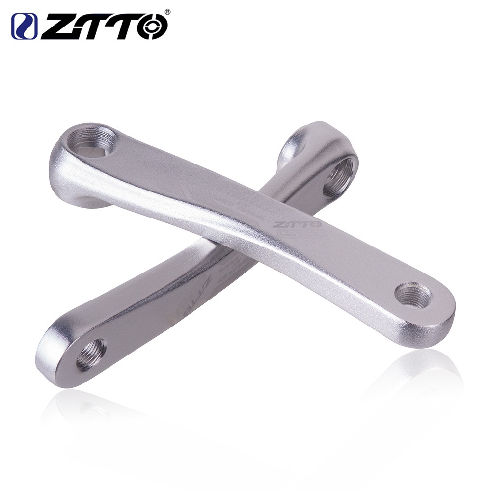 ZTTO MTB Crank Arm 170mm Square Taper Left Side Aluminum For Mountain Bike Road Bicycle Cycling Silver 45 - Image 2