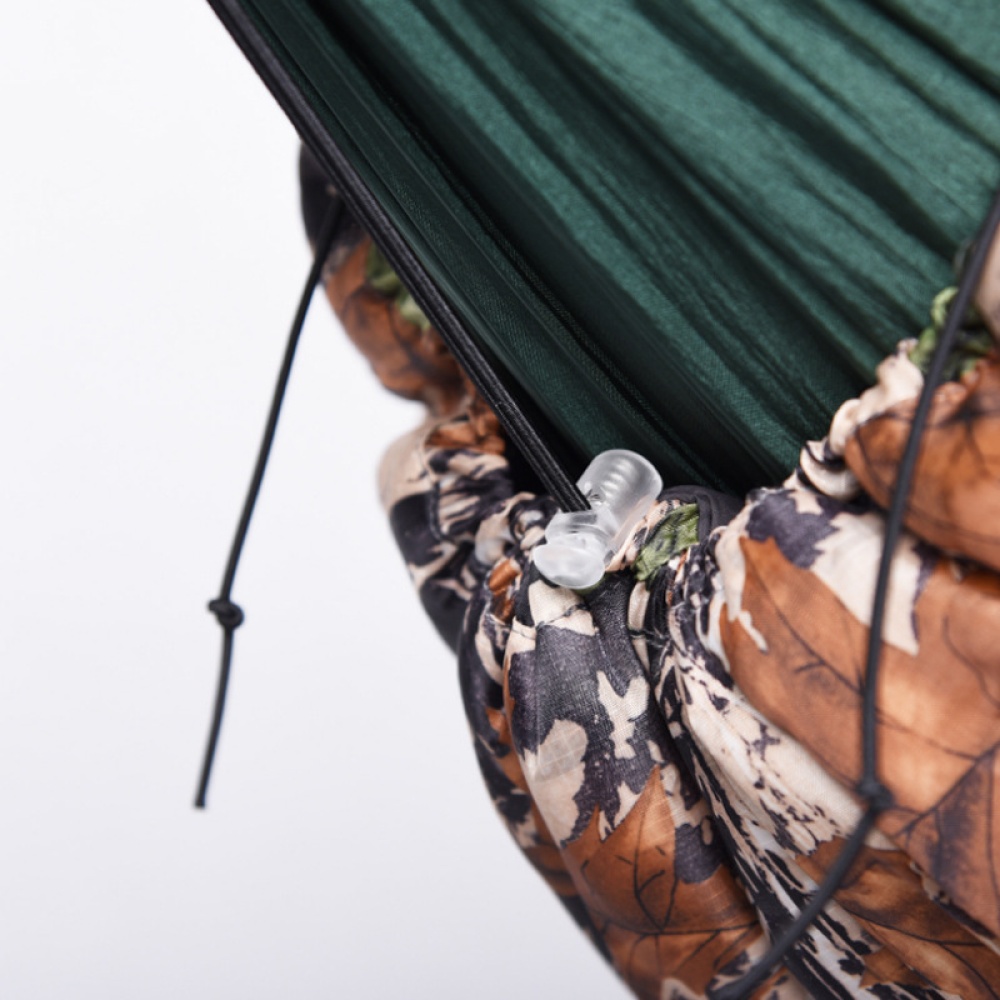 Outdoor Hammock Cold Proof Warm Cover Envelope Cotton Autumn Winter Sleeping Bag Single 200*75cm fruit green - Image 3