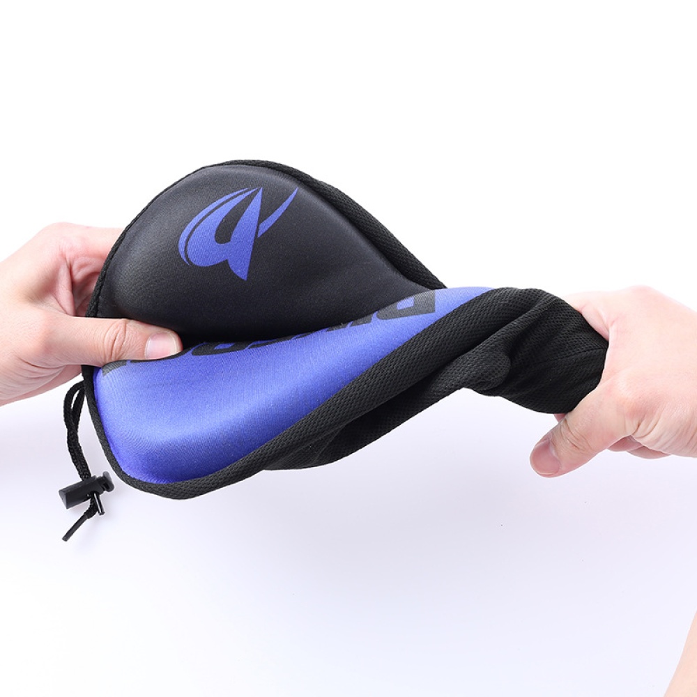 Bicycle Seat Breathable Saddle Soft Thickened Mountain Bike Cushion Cover blue - Image 3