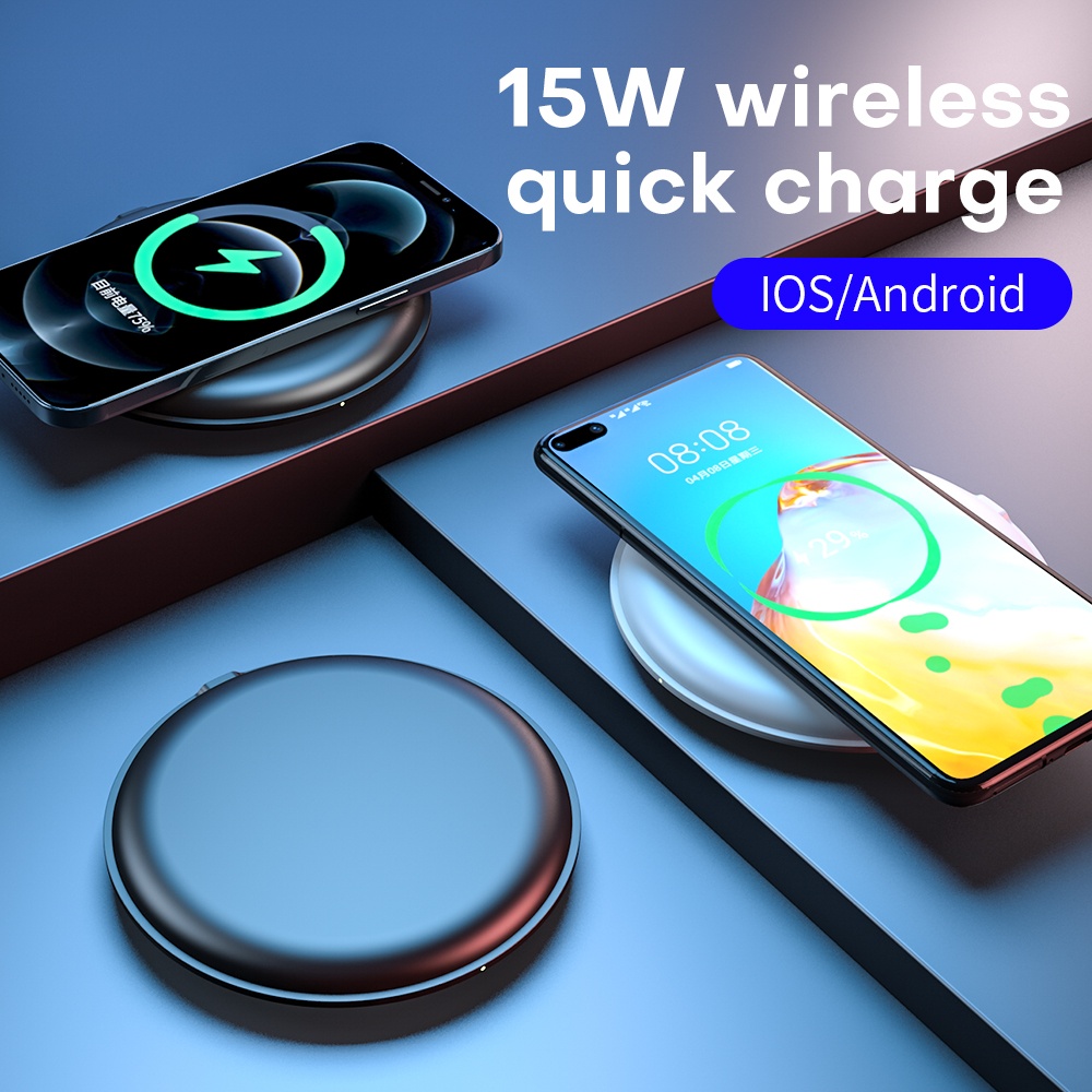 Portable Wireless Charger 3-in-1 Multi-functional Phone Watch Headset Fast Charging Base - Image 3