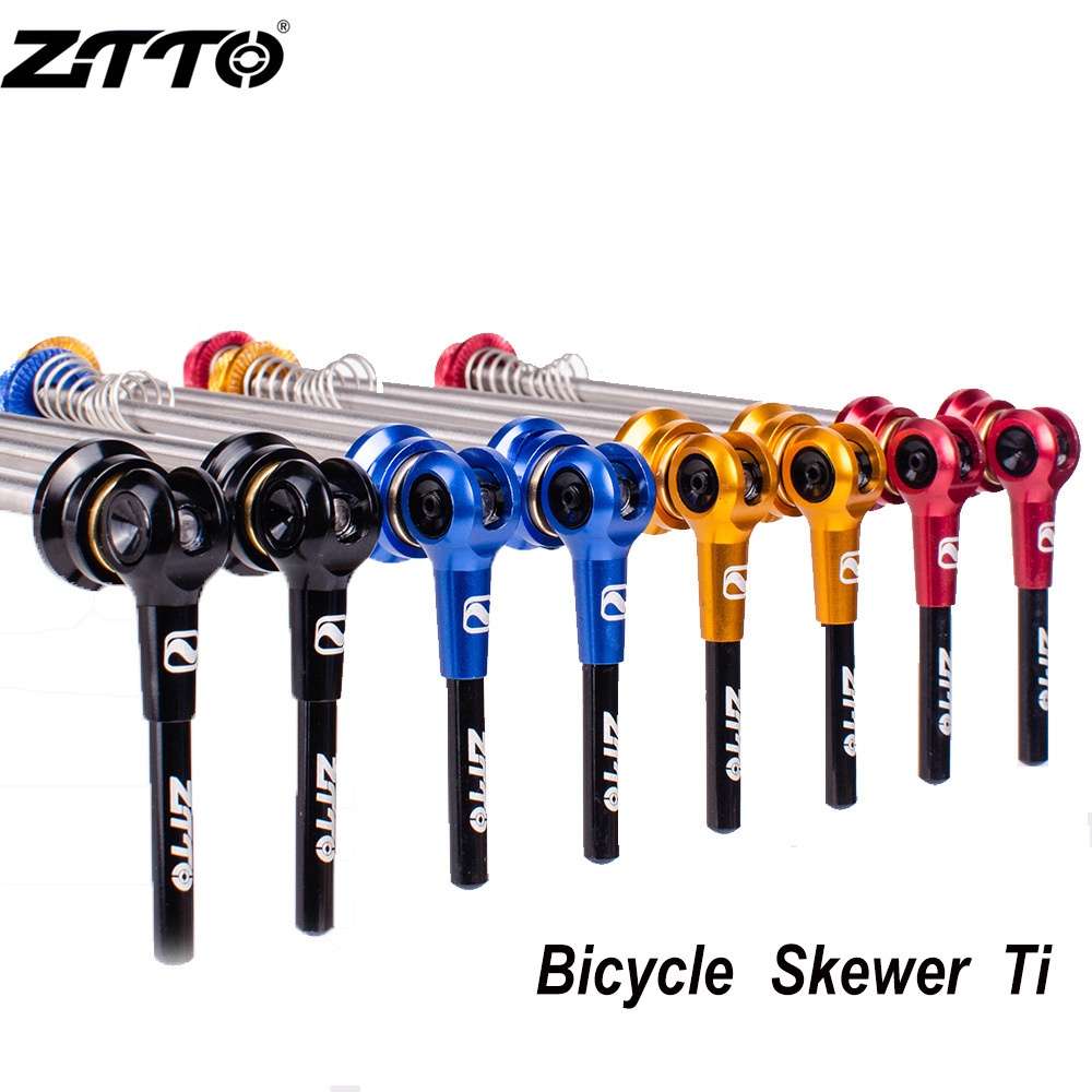 ZTTO Road Bike Quick Release Lever Bicycle Titanium Alloy CNC Rod Riding Accessories Tools black - Image 3