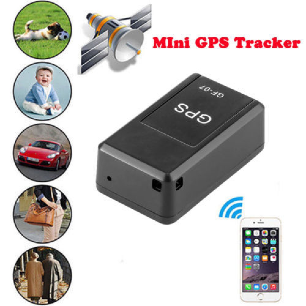 Mini GPS Tracker Tracking Device Real-time Locator Magnetic Enhanced Automobiles Trackers black - Image 3