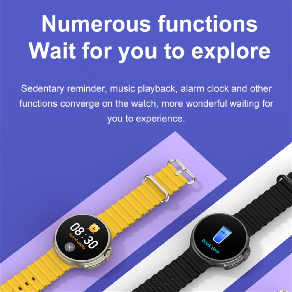 K9 1.39 Inch Smart Watch Bluetooth Calling Wireless Sports Fitness Smartwatch - Image 2