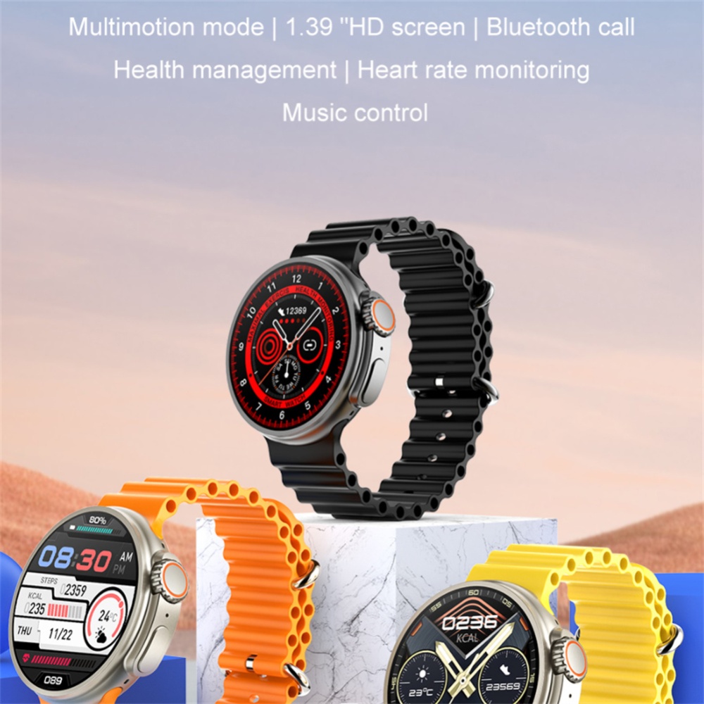 K9 1.39 Inch Smart Watch Bluetooth Calling Wireless Sports Fitness Smartwatch - Image 4