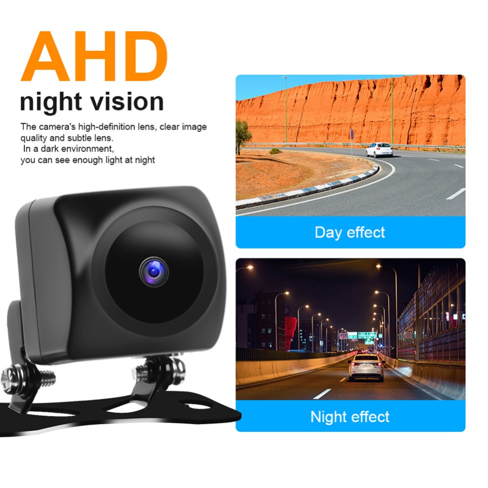 Wired AHD 720P HD Rear View Camera Waterproof Infrared Night Video Recorder Black - Image 2