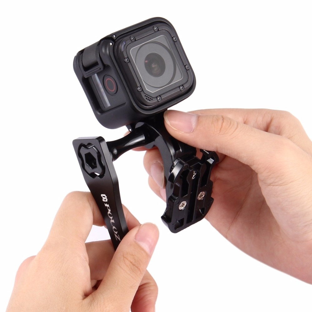 PULUZ Aluminum Alloy Tighten Screw Cap Wrench Tool for GoPro HERO5 HERO4 Session HERO 5 4 3+ SJ4000/EKEN black - Image 3