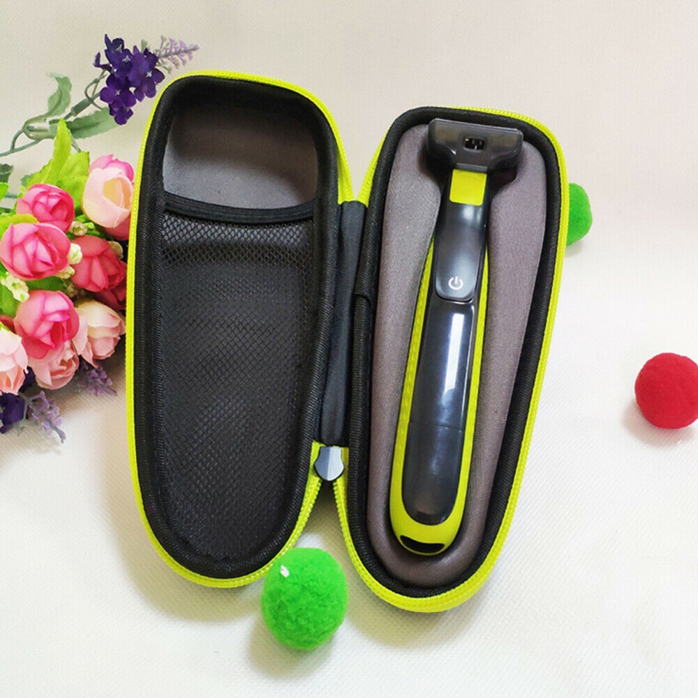 Shaver Storage Bag Hard Box Travel Portable Cover Case For Philips OneBlade black - Image 2