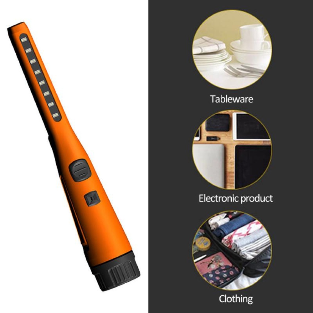 Handheld UV Disinfection Light Home Portable Mini Germicidal Strong Sterilize Lamp Orange_8LED - Image 3