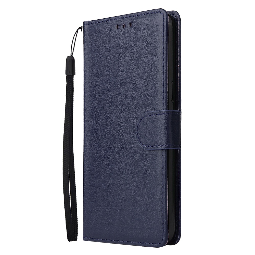 For OPPO F7 Wallet-type PU Leather Protective Phone Case with Buckle & 3 Card Position blue - Image 3