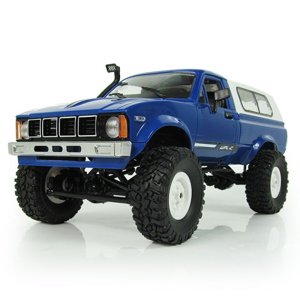 Remote Control Military Truck 4 Wheel Drive Off-Road RC Car Model Climbing Gift Toy Red KIT - Image 3