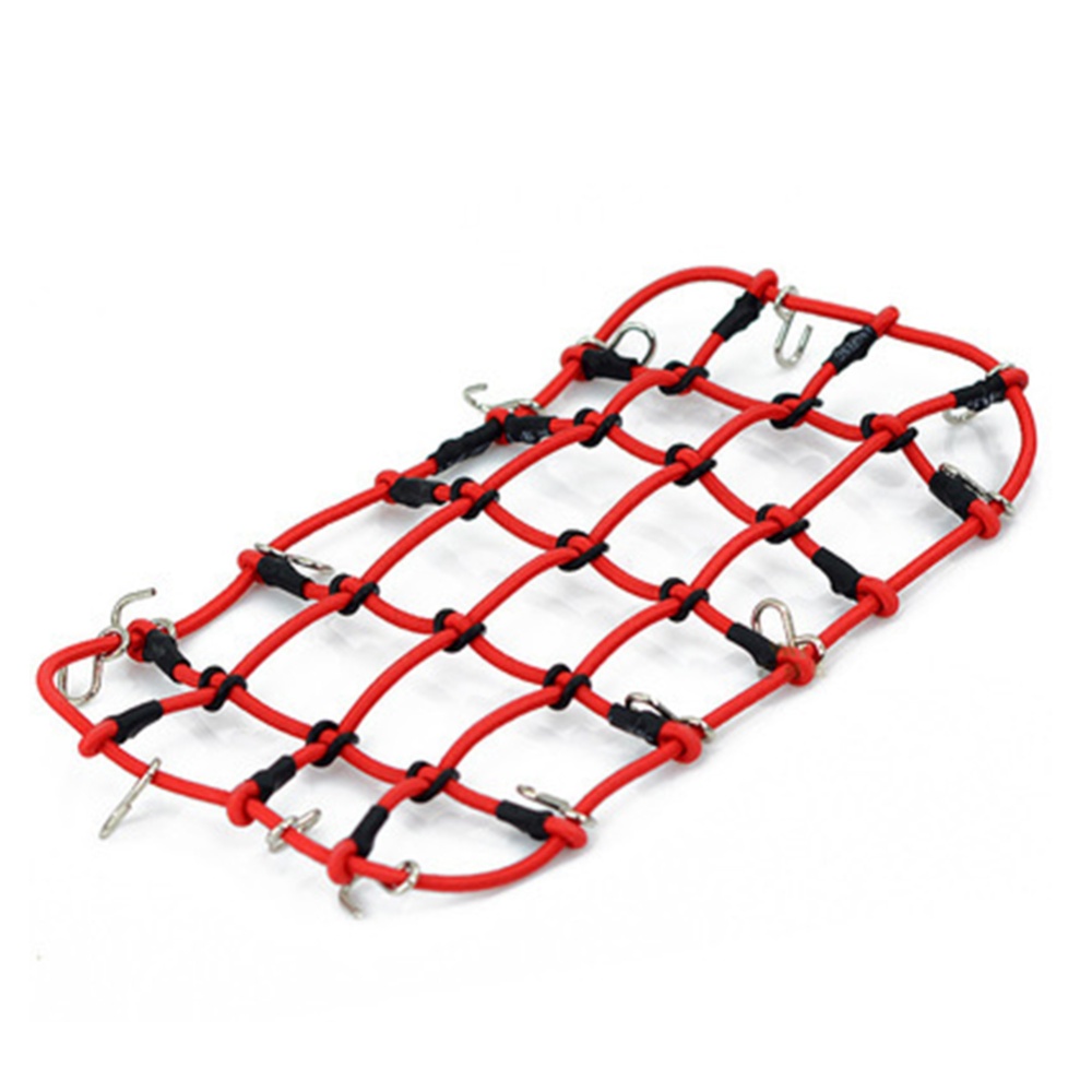 1:10 Simulate Elastic Luggage Net for Rock Crawler D90 SCX10 90046 Traxxas TRX-4 RC Car Accessories Large random colour - Image 3