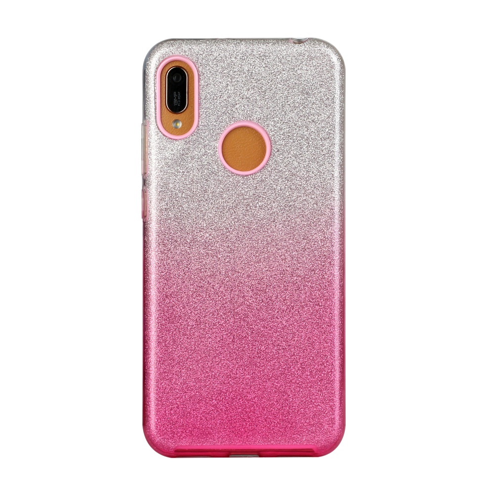 for HUAWEI P20 LITE/P30 LITE/P40 LITE/Nova6SE/Nova 7i Phone Case Gradient Color Glitter Powder Cover with Airbag Bracket green - Image 3