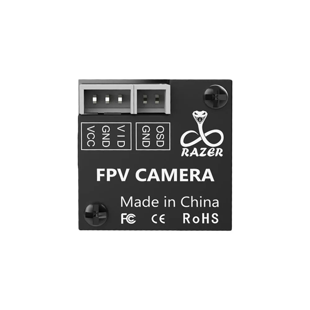 Foxeer Razer Micro 1/3 CMOS 1.8mm Lens 1200TVL 4:3/16:9 NTSC/PAL Switchable FPV Camera For RC Drone - Image 2