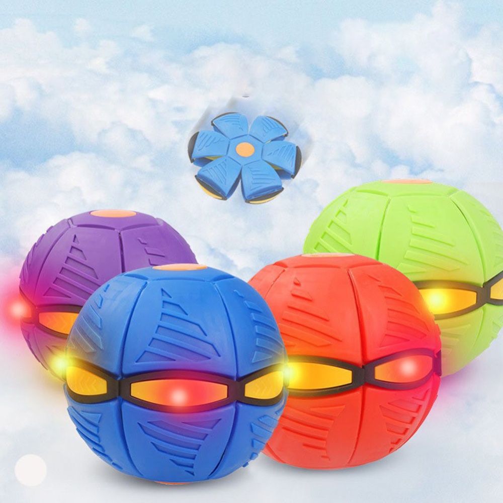 Flying Magic Saucer Ball UFO Flat Throw Disc Outdoor Parent-child Interactive Sports Toy without lights - Image 3