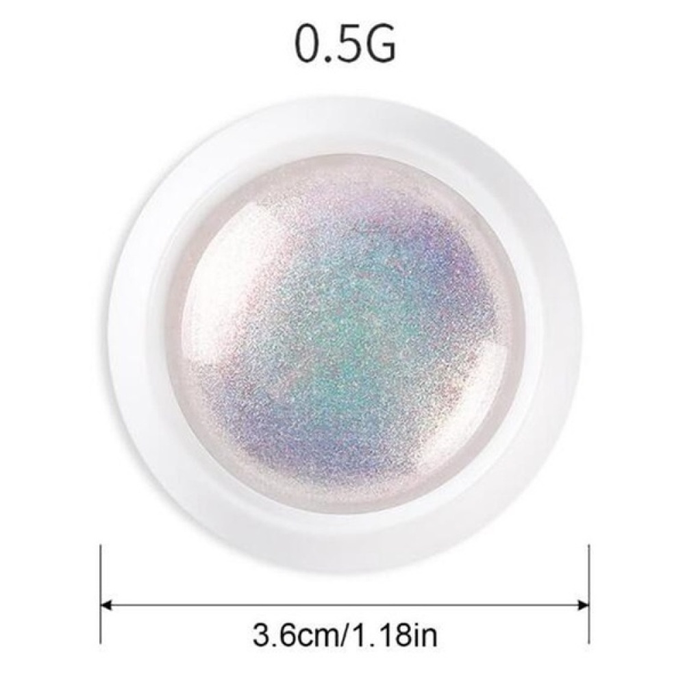 Nail Glitter Powder Pearl Shell Shimmer DIY Pigment 3# - Image 3