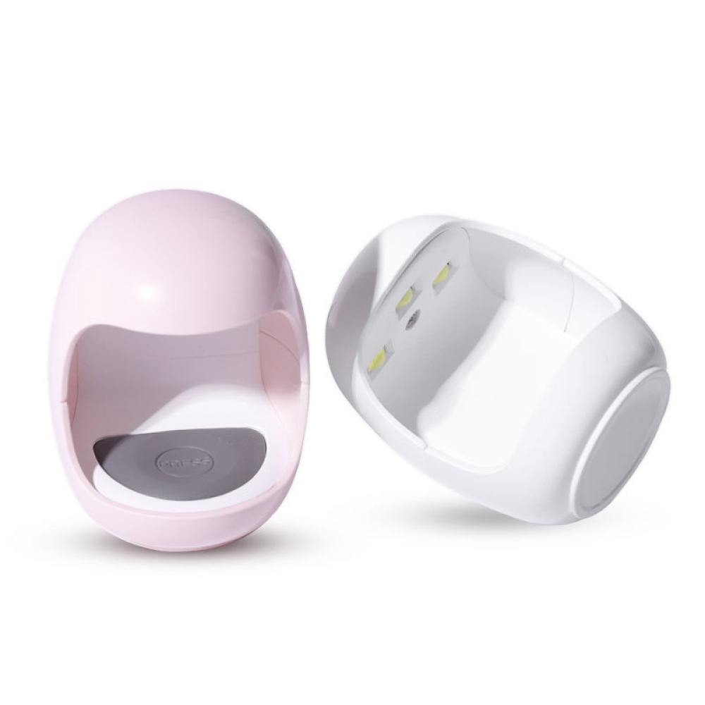 Manicures Lamp Mini USB Interface Nail Dryer for Single Finger Dedicated (not include cable) Pink - Image 2